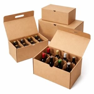 Custom Bottle Boxes with Dividers